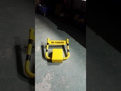 密閉設計のリモート コントロール 3.0 mm 厚さの鋼鉄駐車スペース ブロッカー