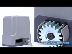 DC24V 500kg 積載量電子リミット スイッチ バックアップ バッテリーが付いているスライド ゲート モーター