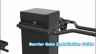 DZ-2307 バリアアーム取り付けビデオ