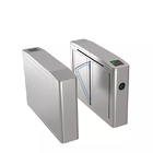 Security RS485 Communication Interface BLDC Motor Flap Barrier Gate Turnstile With RGB Light