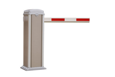 ストレートアーム自動バリアゲート 6秒間の稼働時間と120Wの電力