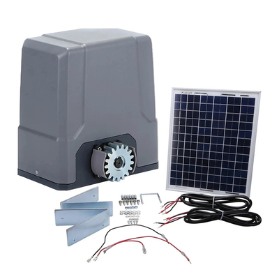 SL800DC スライディングゲートオープナー 24V DC モーター 太陽光パネル 充電 バッテリー リモコン