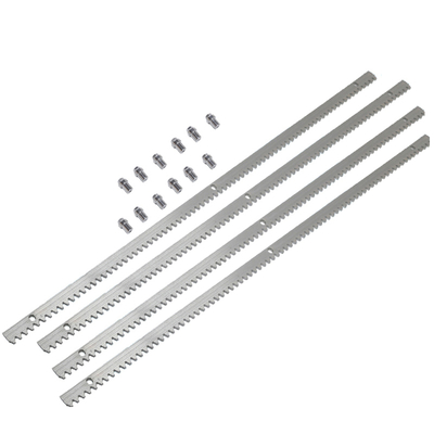 8mm 10mm 12mm 22mm 厚さ 1 メートル長 ヘビーデューティー 亜鉛メッキ鋼ギアラック スライドゲートモーター用