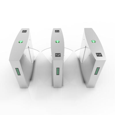 IRセンサー付きエントランスセキュリティフラップバリアゲート歩行者用回転式改札機、フラップ長27cm、開閉時間1秒