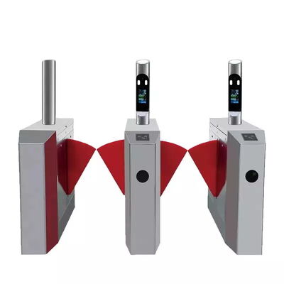 0.2s リセット時間 40人/分 RS485 双方向フラップターンスタイル バリアゲート