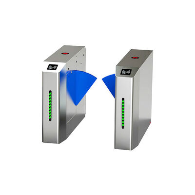 フィットネスセンター向け、顔認証RFID指紋認証フラップゲート、30人/分の通行速度