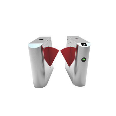 OEM ODM インテリジェント 304 または 316 ステンレス鋼フラップバリアゲート、毎分 30 人のフローレートと高感度赤外線センサー