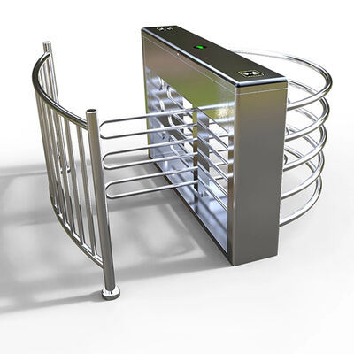 304ステンレス鋼 半高さターンスティル 安全なアクセス制御のために 40Wの電力消費量と 25-30 人/分流量