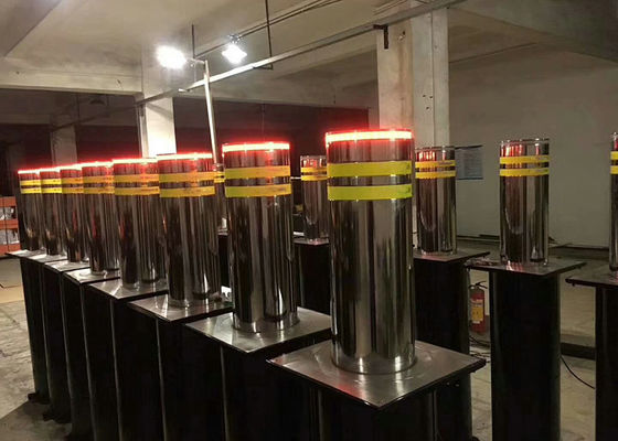 3秒～6秒速度調整可能な電子リモコンとSS304ステンレス鋼構造を備えた自動油圧ボラード