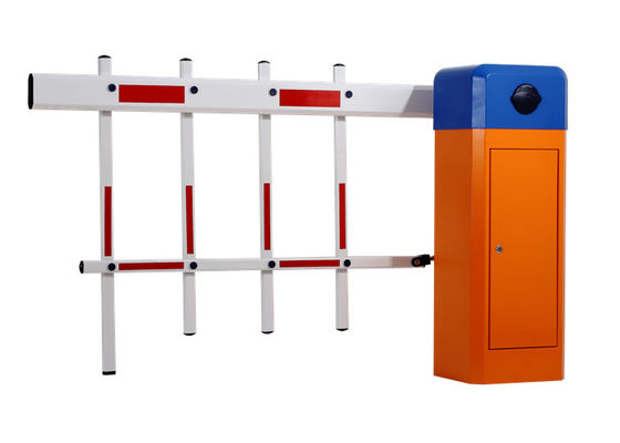 120W ACモーター自動バリアゲート、6mアーム付き、安全な駐車場管理用