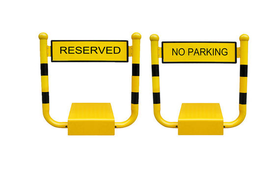 プラスチックコーティング H字型 駐車場バリアロック、5トンの耐荷重、DC12V 7AHバッテリー