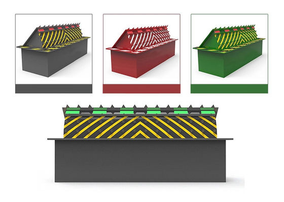3.7KW IP68 RS485 高セキュリティ車両交通制御用油圧式ロードブロッカー