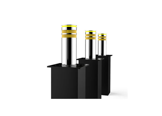 高トラフィック安全のためのPLC制御SS316 1000mm高さ油圧セキュリティボラード