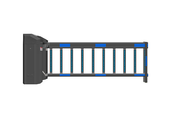 ターボウォーム減速機自動バリアゲート、30mリモート距離、IP44定格、6mアーム長