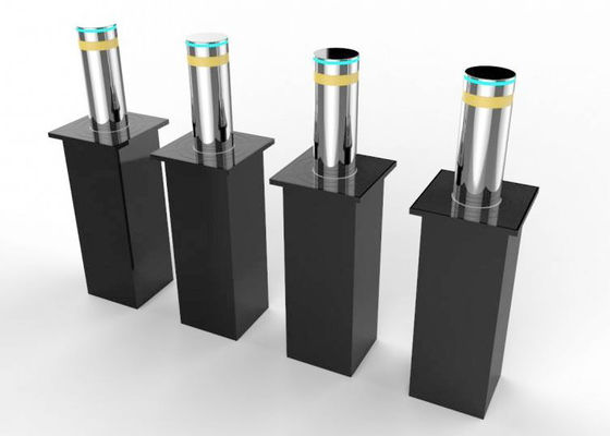 SS304 8k ミラー表面 油圧式可動ボラード、80トンの耐荷重