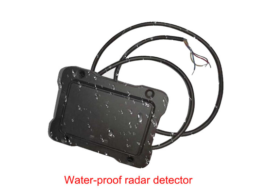 調節可能な24GHz 1.2W 6mの防水障壁のゲートの反に見舞われたレーダーの探知器