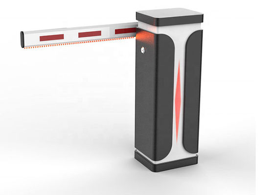 ブラシレスモーターRS485通信自動バリアゲート、200W電源およびLEDアーム付き