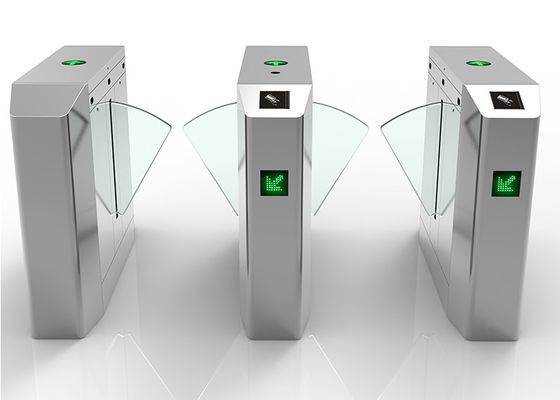 DC 24Vモーター SS304 ウエストハイトフラップバリアゲート（故障自己診断機能付き）