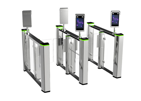 歩行者制御用1060mm高さのIP44 RGB LEDインジケーター速度ゲート回転式改札口