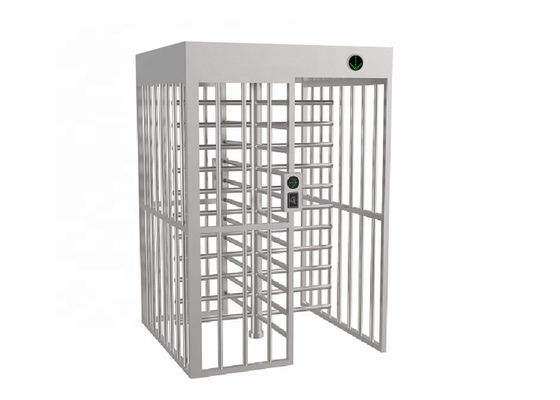 RFIDカードリーダー 全身長ターンスタイル 90度ローターとIP54防水壁