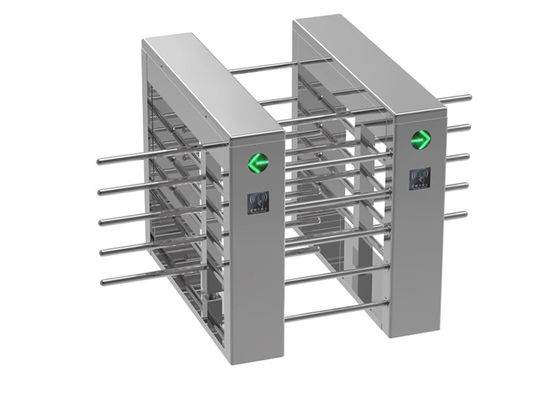 ステンレス鋼SUS304ハーフハイトターンstile、30W電源、0.2秒応答時間、安全な歩行者アクセス用