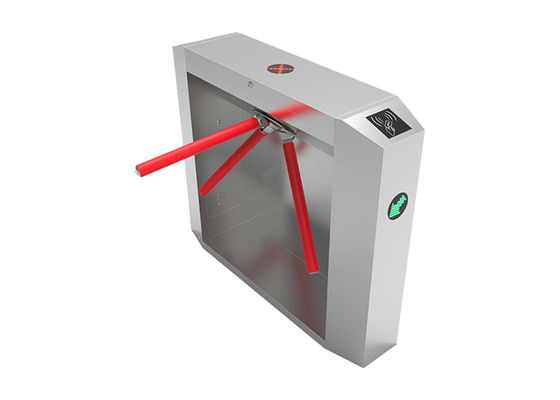 油圧バッファ三脚ターンゲート、幅550mm、IP45定格、安全なアクセス制御用