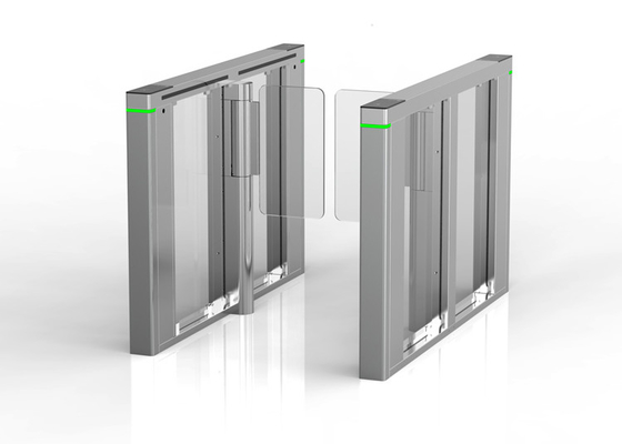 40W DC BLDCモーター振動ゲートの回転木戸の高い安全性のウエストの高さSS304のアクリル